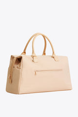 The Commuter Duffle in Beige
