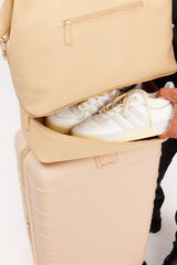 The Premium Weekender in Beige