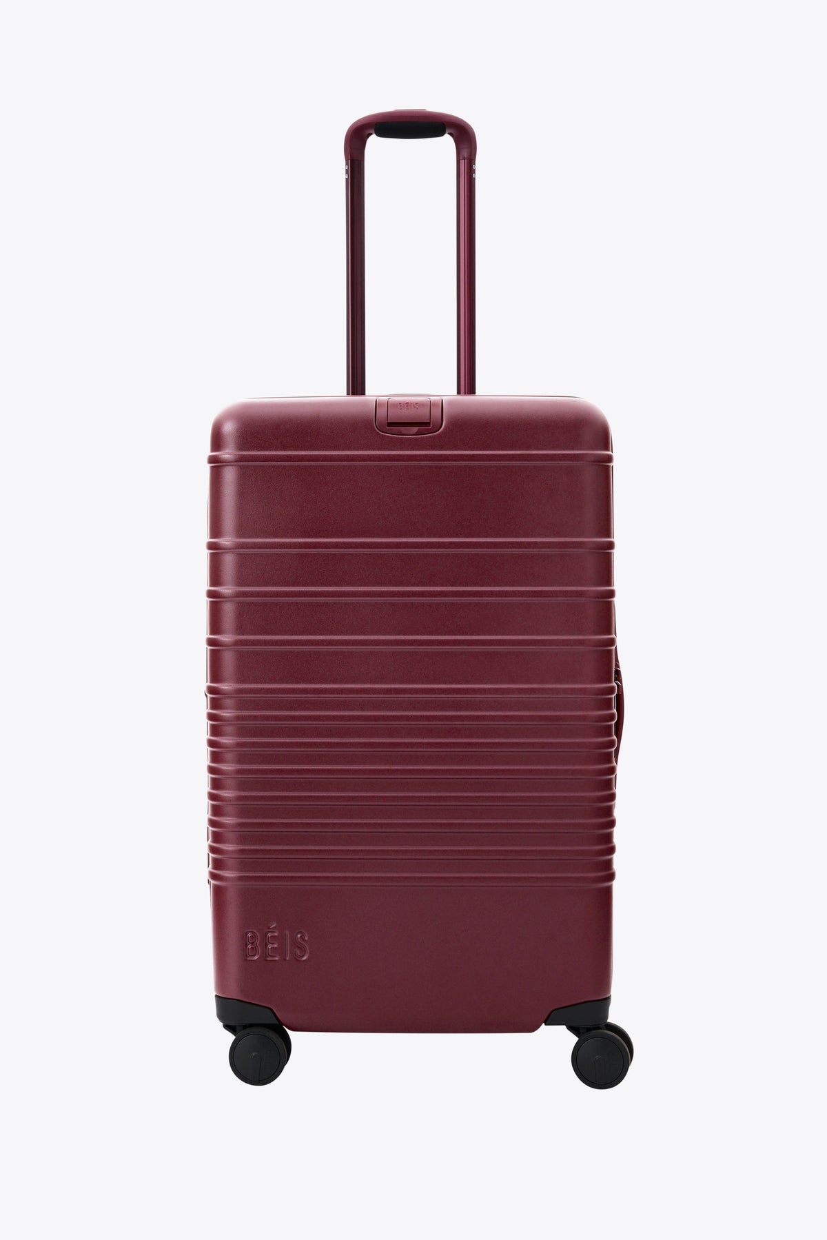 The Medium Check-In Roller in Burgundy
