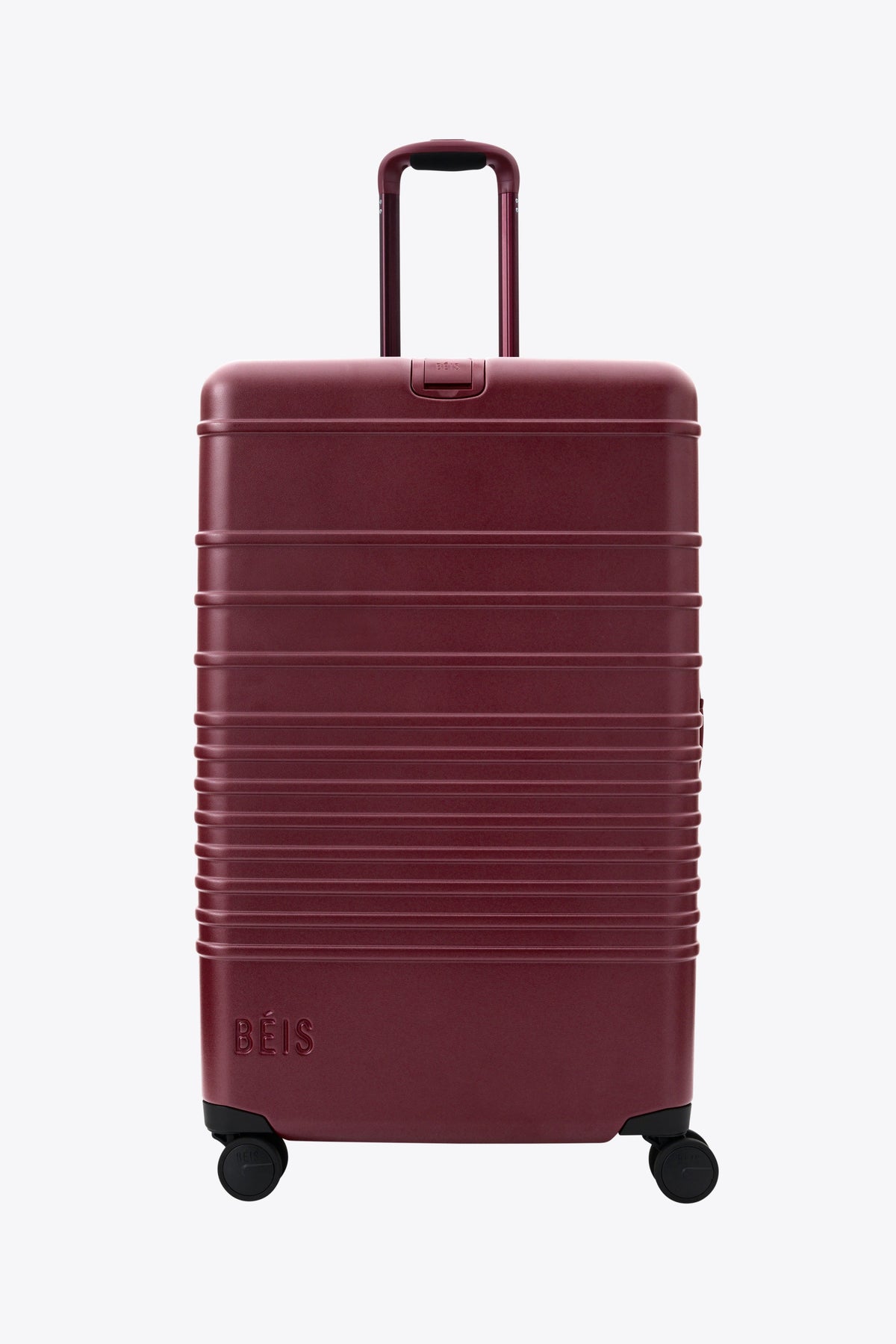 The Large Check-In Roller in Burgundy