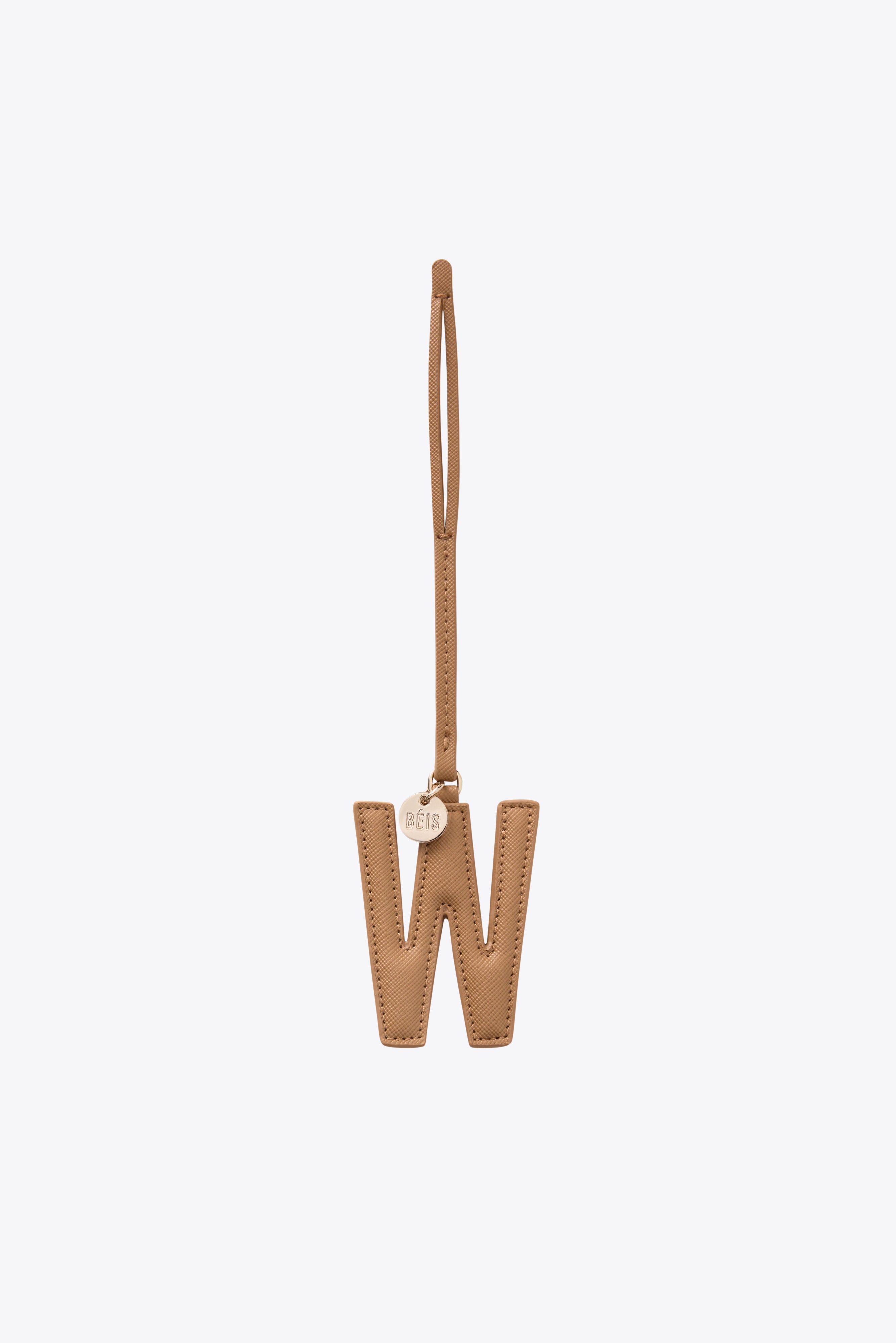 The Letter Charm in Camel
