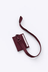 The ID Card Holder in Burgundy