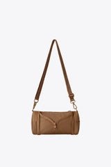 The Expandable Crossbody Charm in Camel