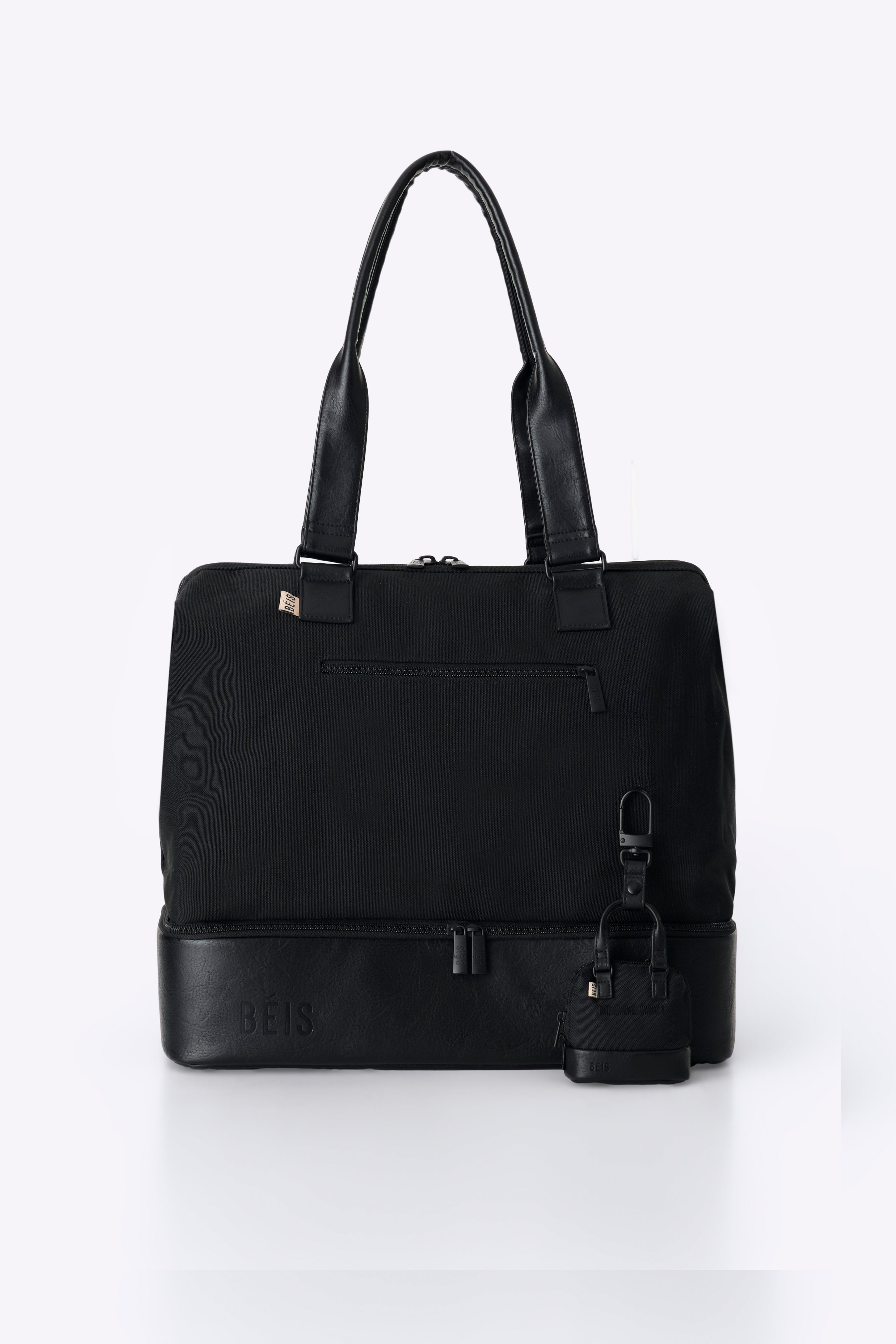 The Micro Weekender Charm in Black