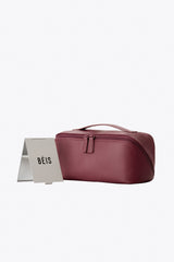 The Essential Toiletry Kit in Burgundy