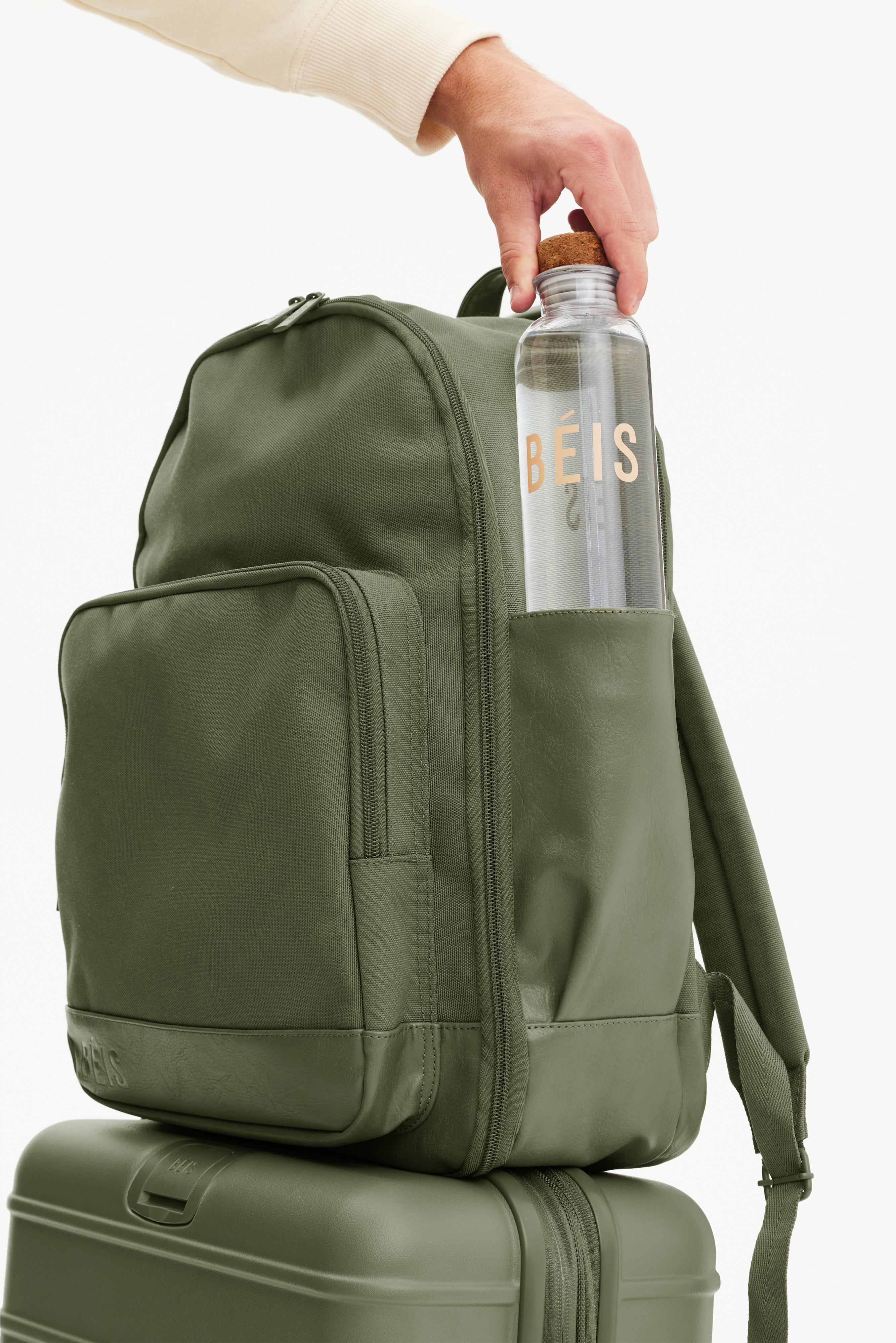 Resale The Travel Backpack in Olive