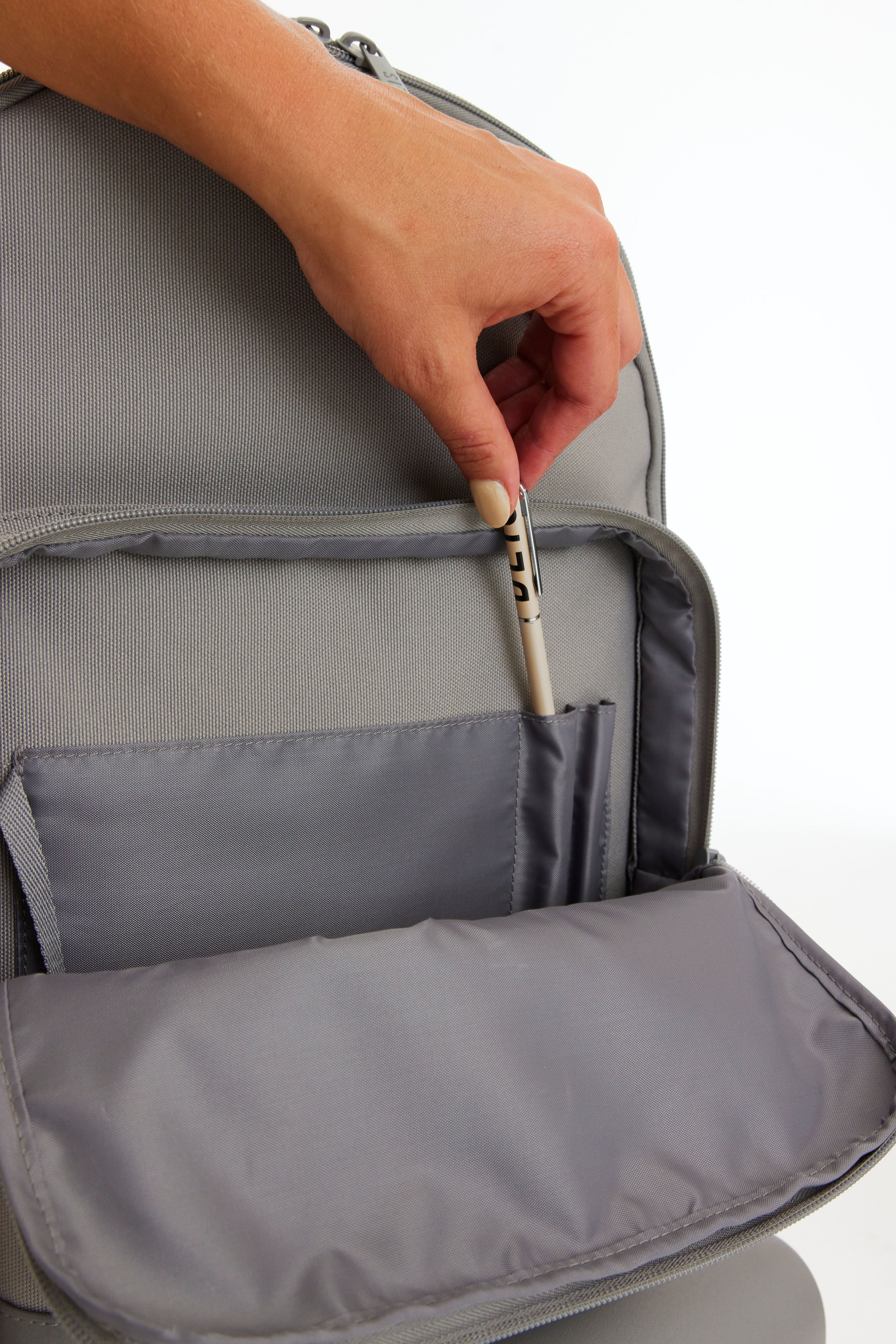 Resale The Travel Backpack in Grey