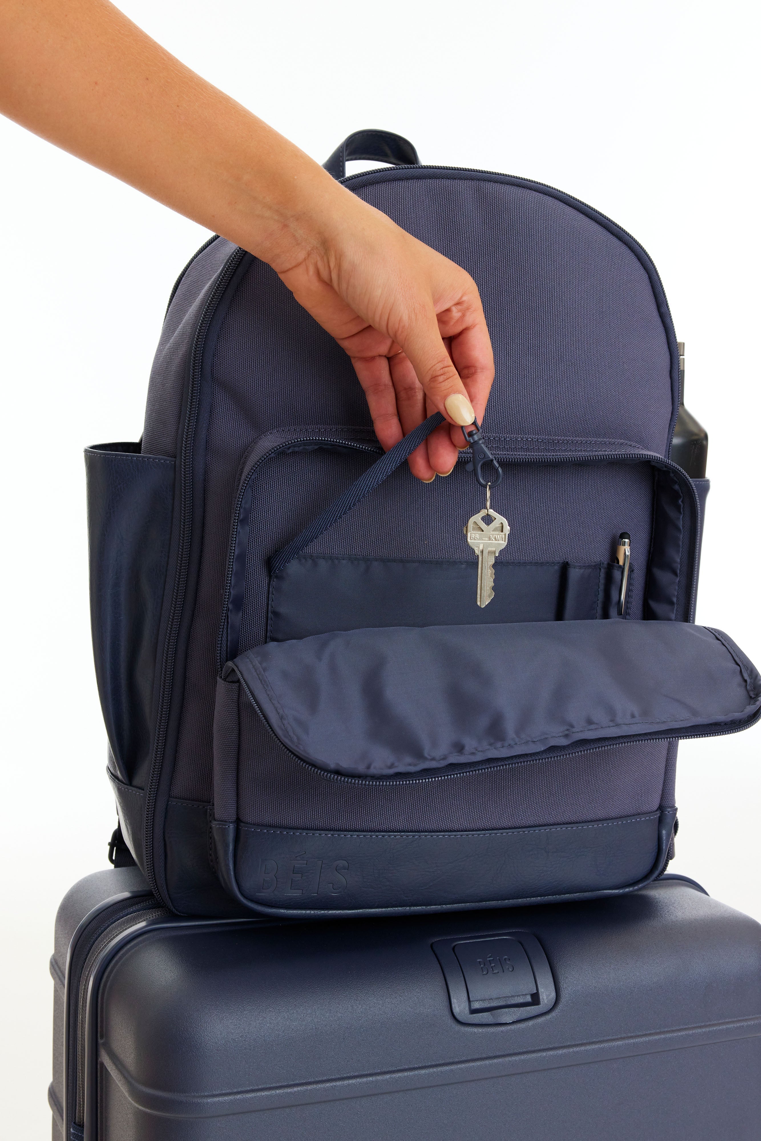 Resale The Travel Backpack in Navy