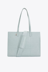 Resale The Work Tote in Slate Croc