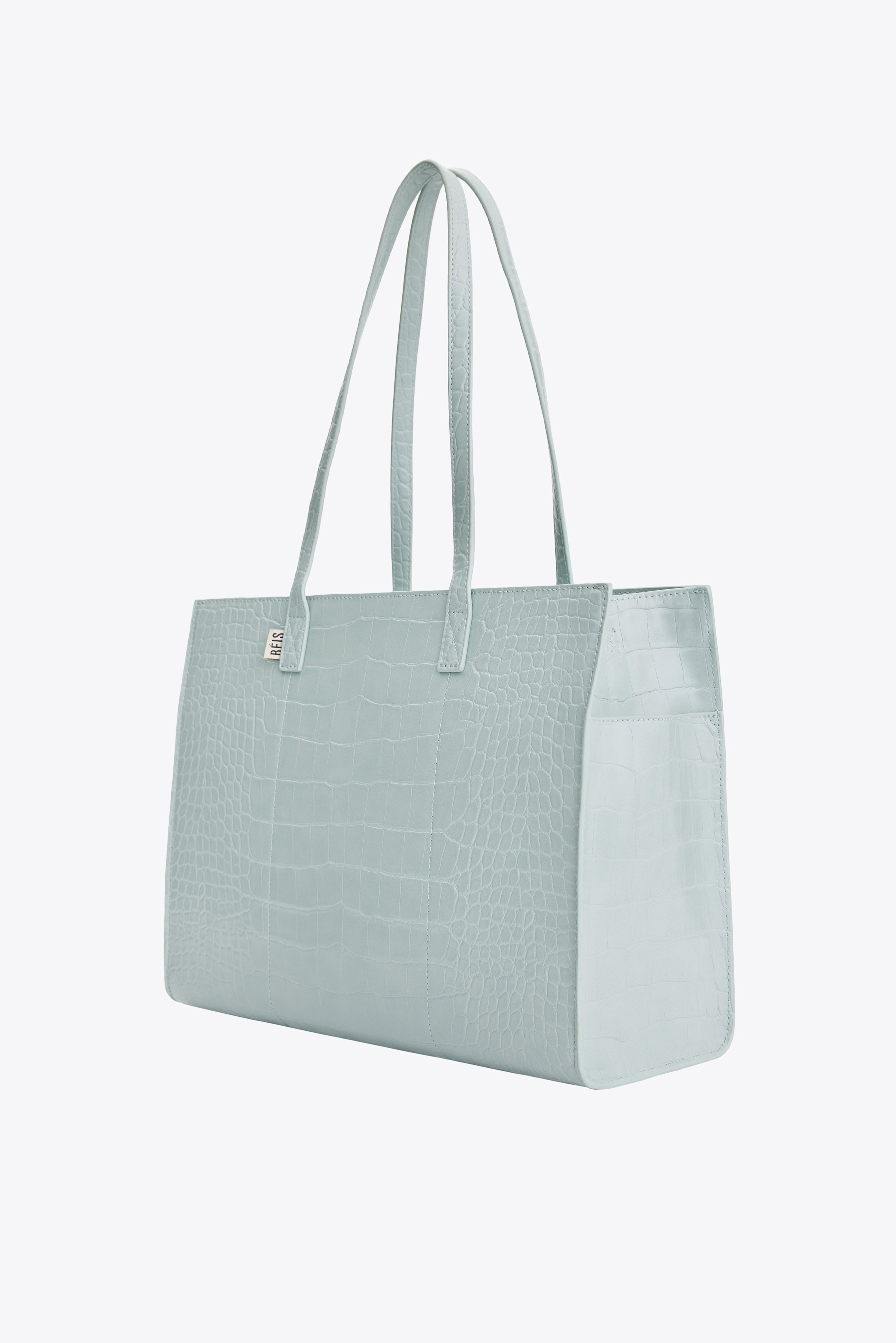 Resale The Work Tote in Slate Croc
