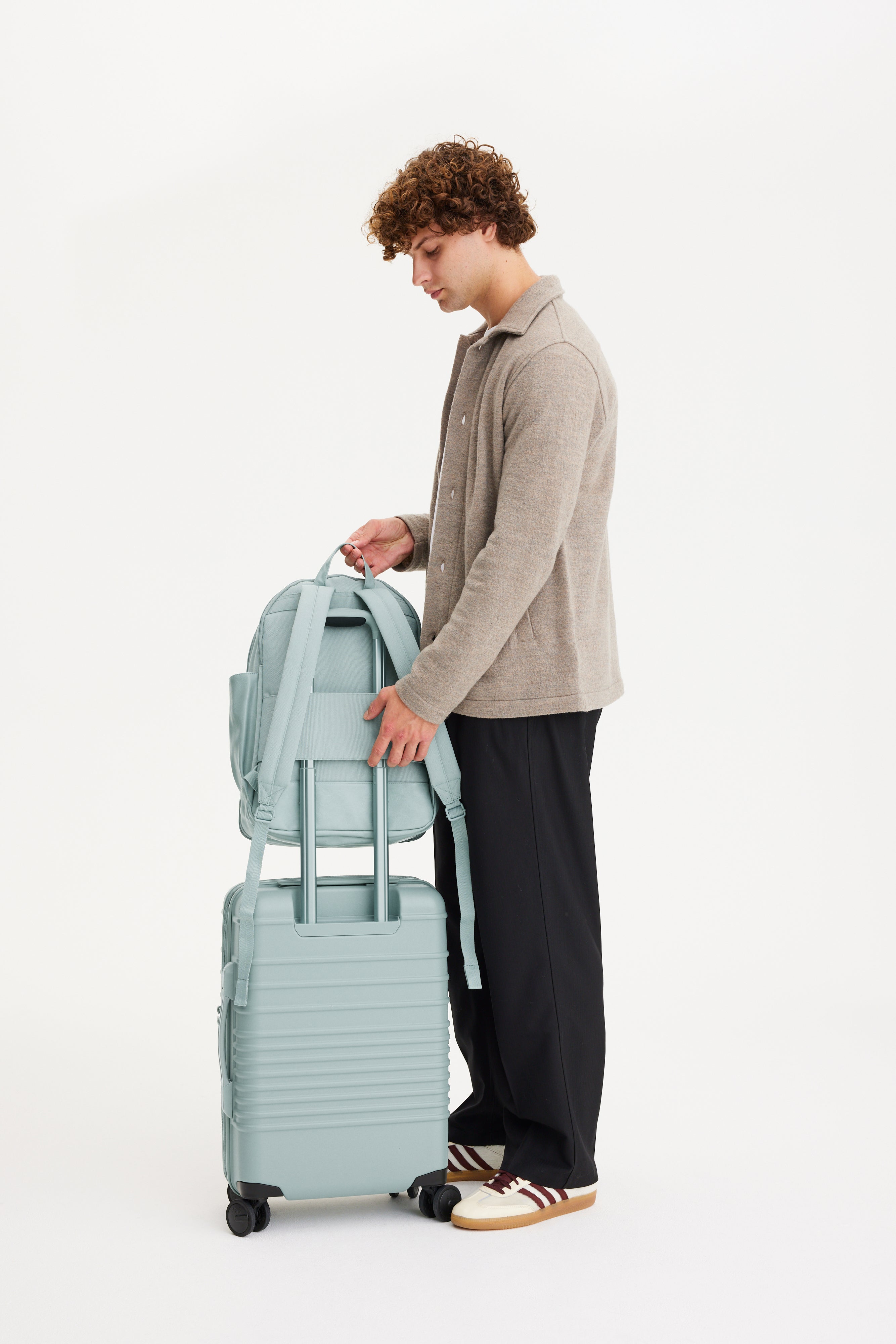 Resale The Travel Backpack in Slate