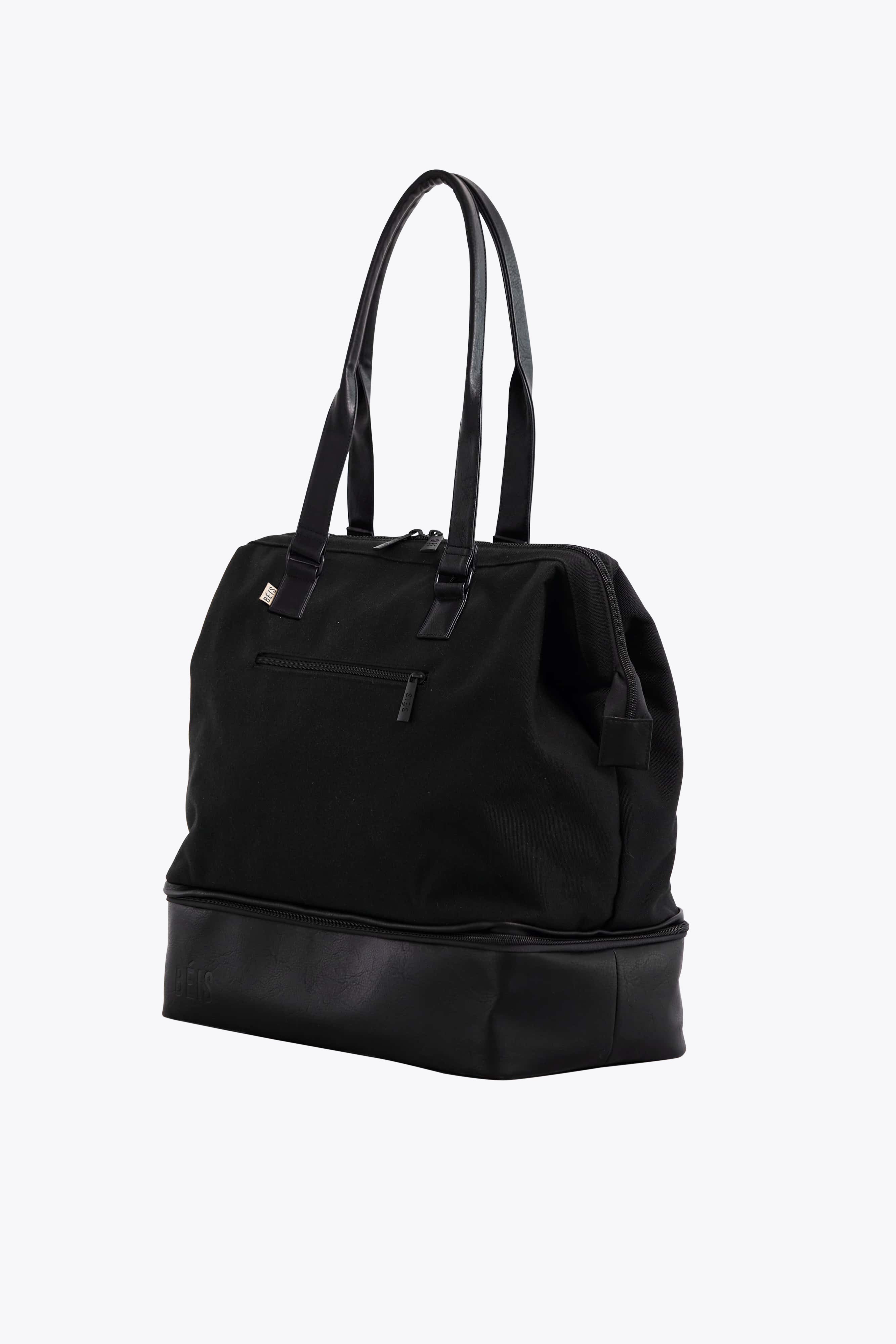 The Convertible Mini Weekender in Black