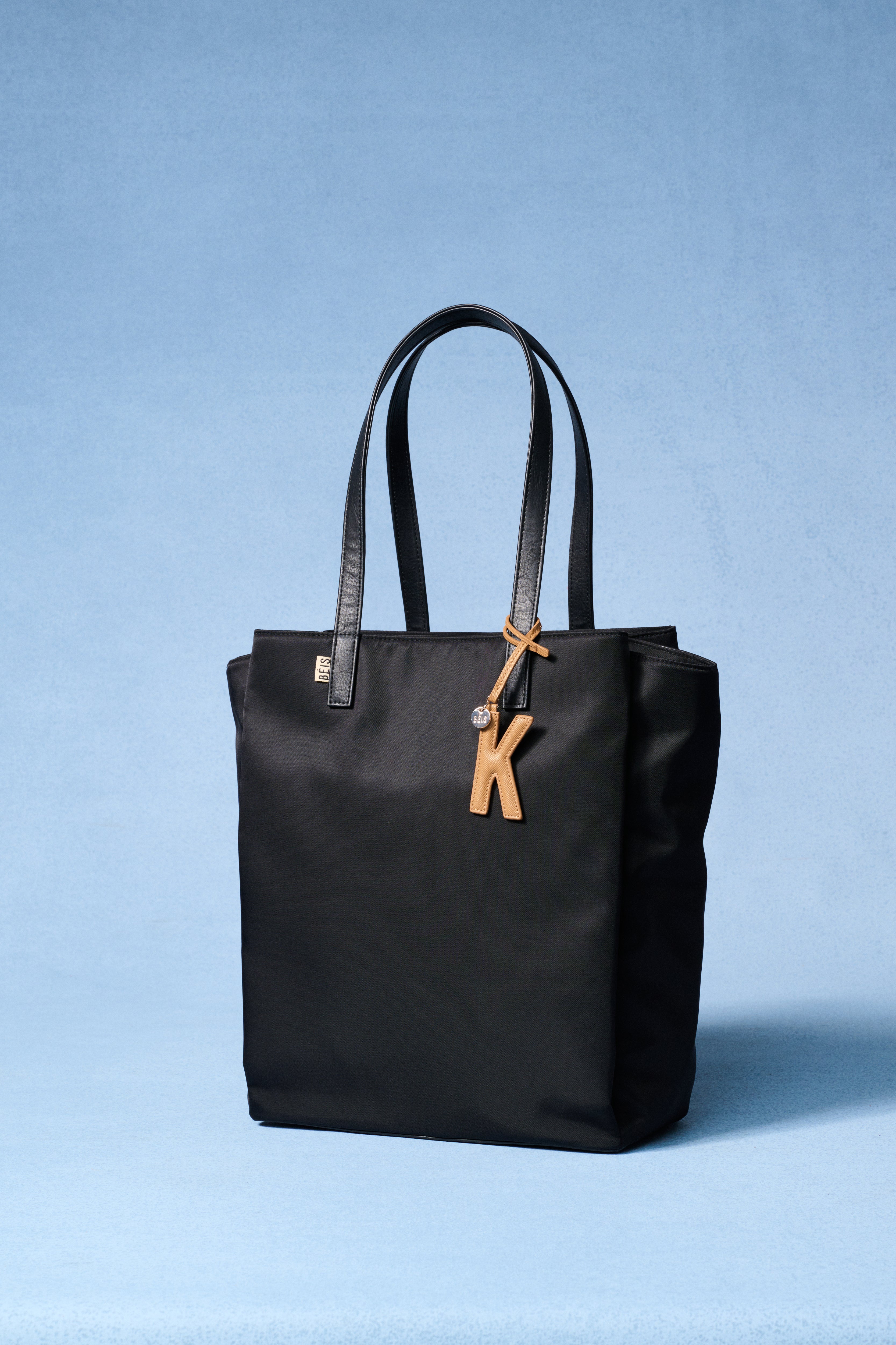 The Letter Charm in Camel