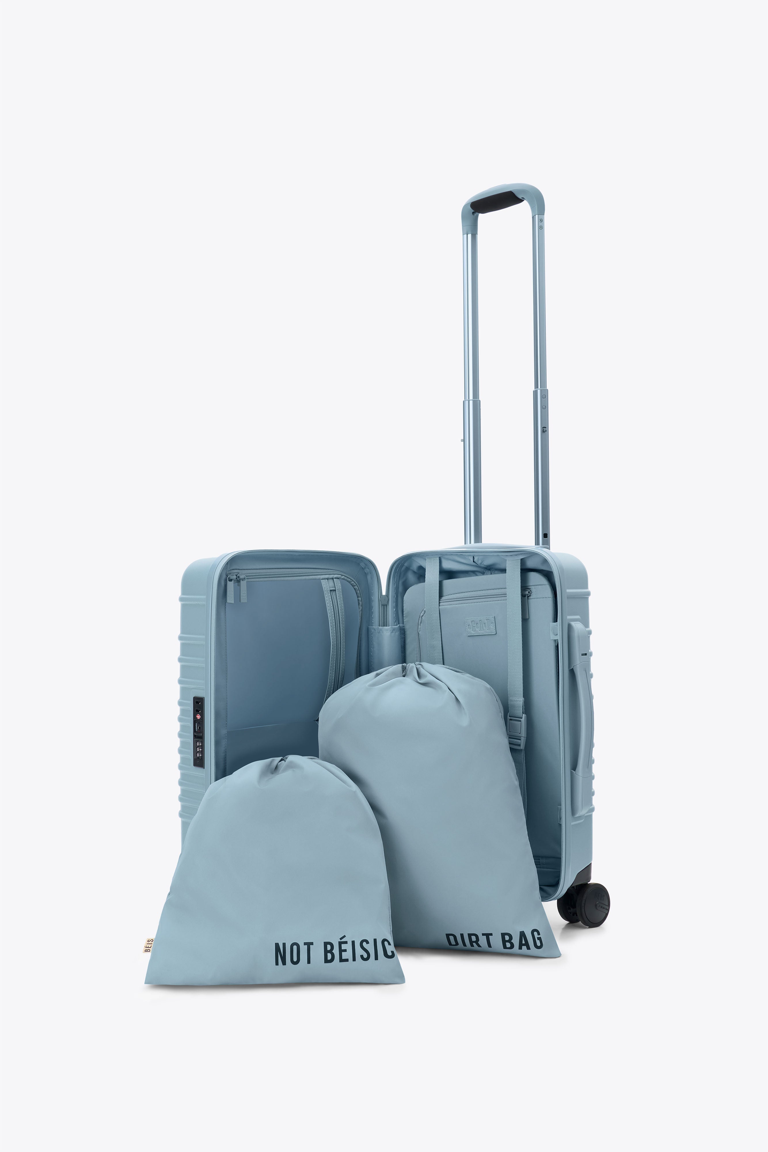 Gap x BÉIS The Small Carry-On Roller in Denim Blue